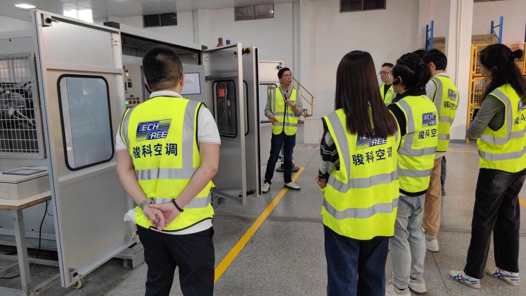 Dongguan TECH-FREE Air Conditioning Mfg. Ltd & MAVEN Furniture Factories Visit Trip